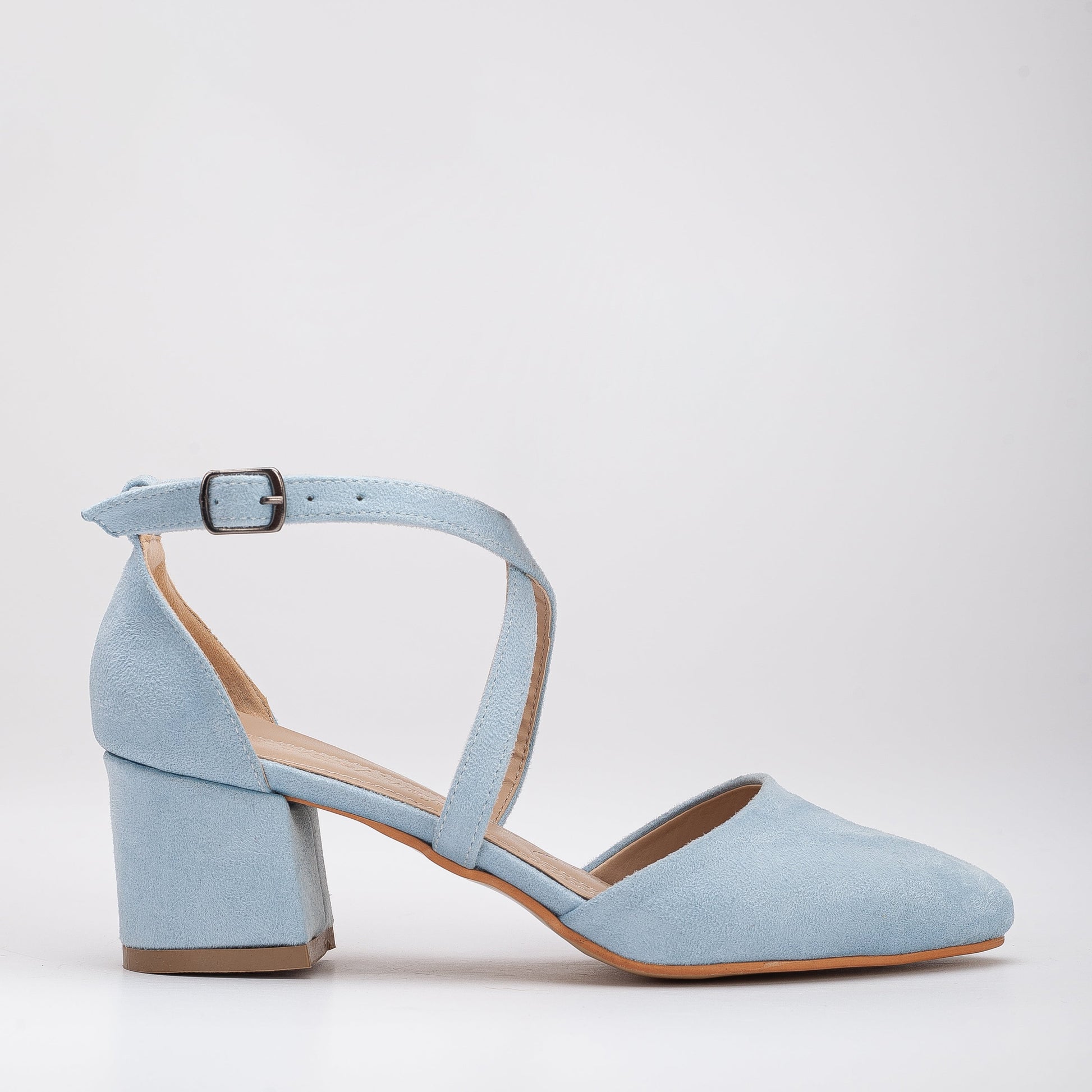 Dolly - Blue Wedding Shoes by Prologue Shoes - Bare Fashion