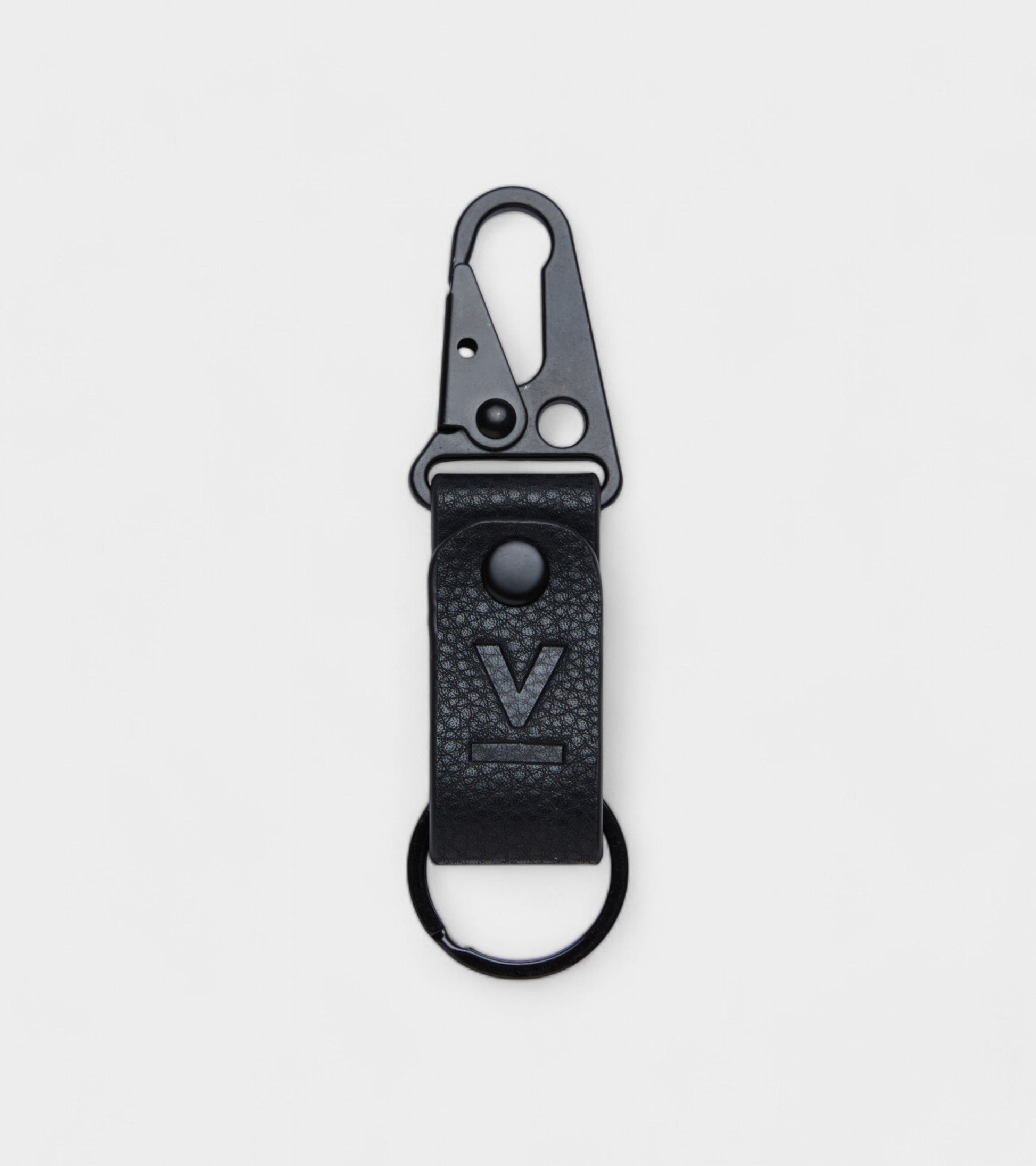 Ray Vegan Bio-Based Bamboo Key ring in black by Votch - Bare Fashion