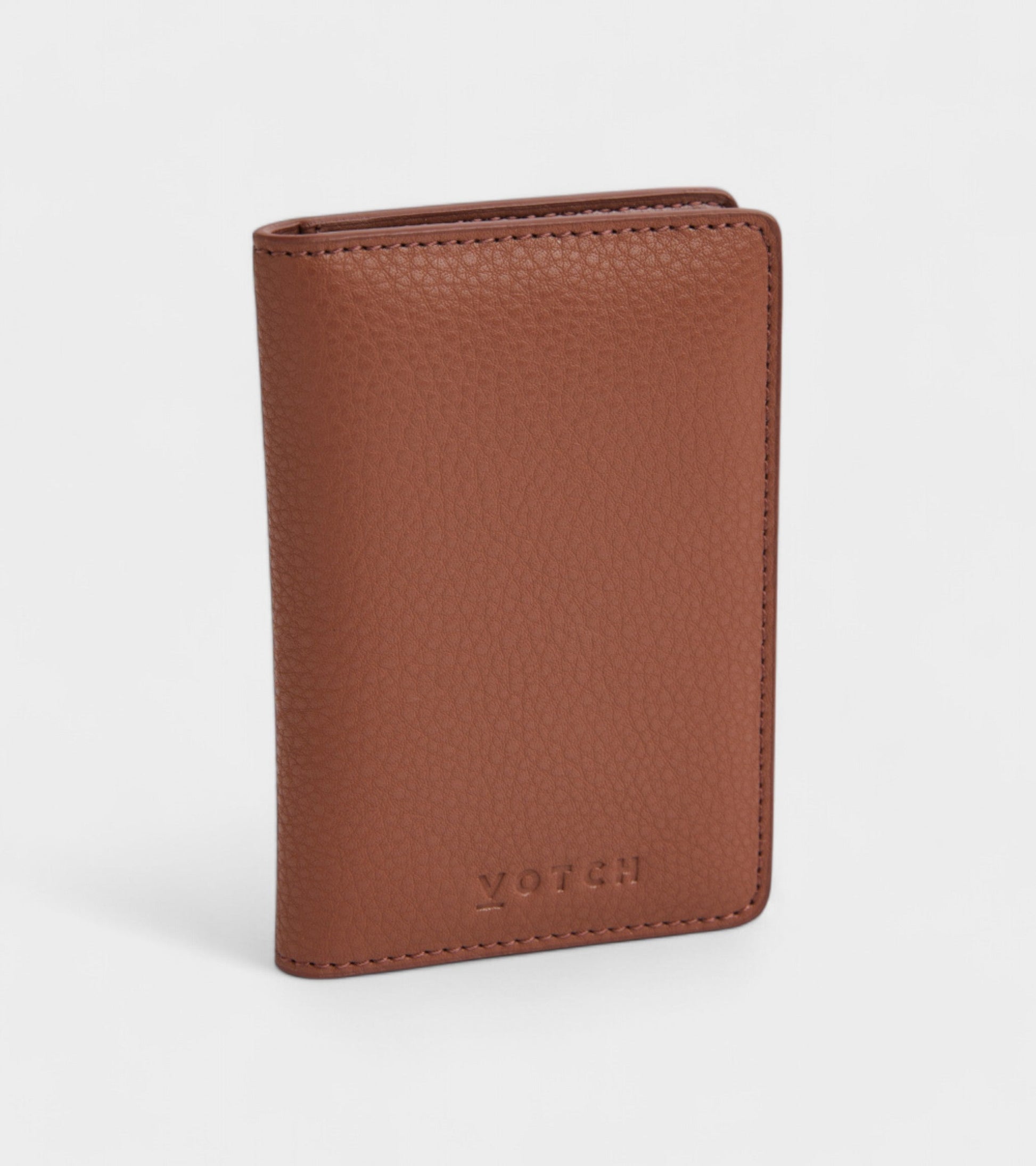 Wilf Vegan Bio-Based Bamboo Bifold Wallet in Brown by Votch - Bare Fashion