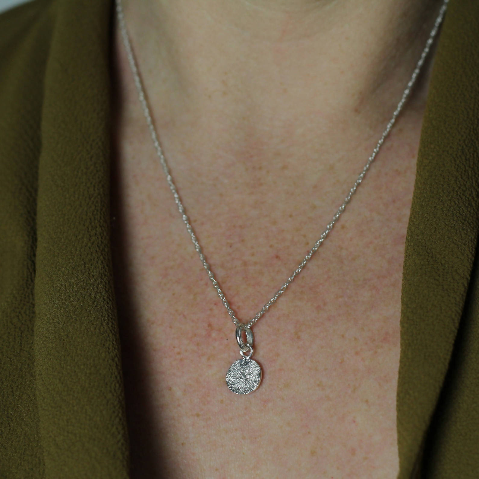 Round Tag Necklace by April March Jewellery - Bare Fashion