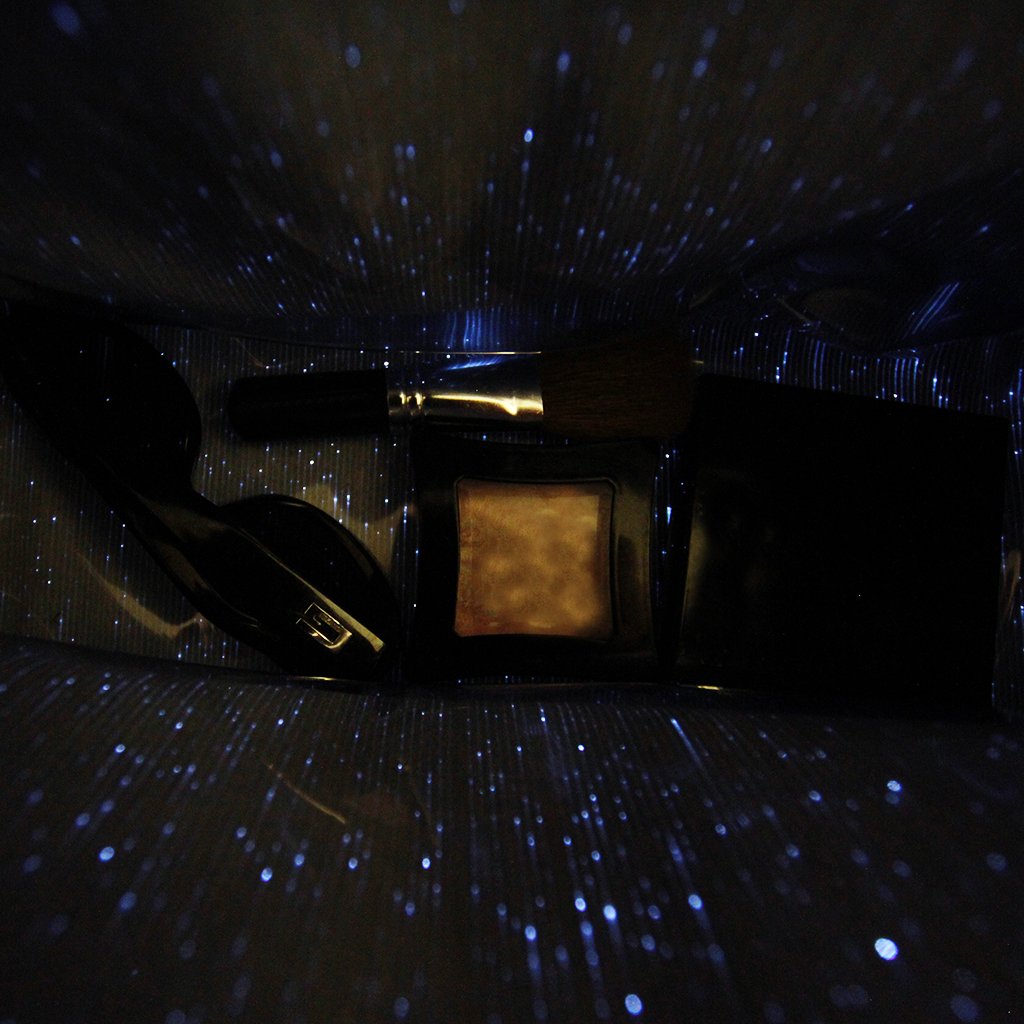 FABRIKK Vela LED Cork Handbag | Orange | Vegan Leather by FABRIKK - Bare Fashion