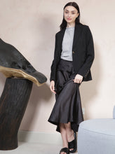 Load image into Gallery viewer, Black Relaxed Blazer by Fika - Bare Fashion
