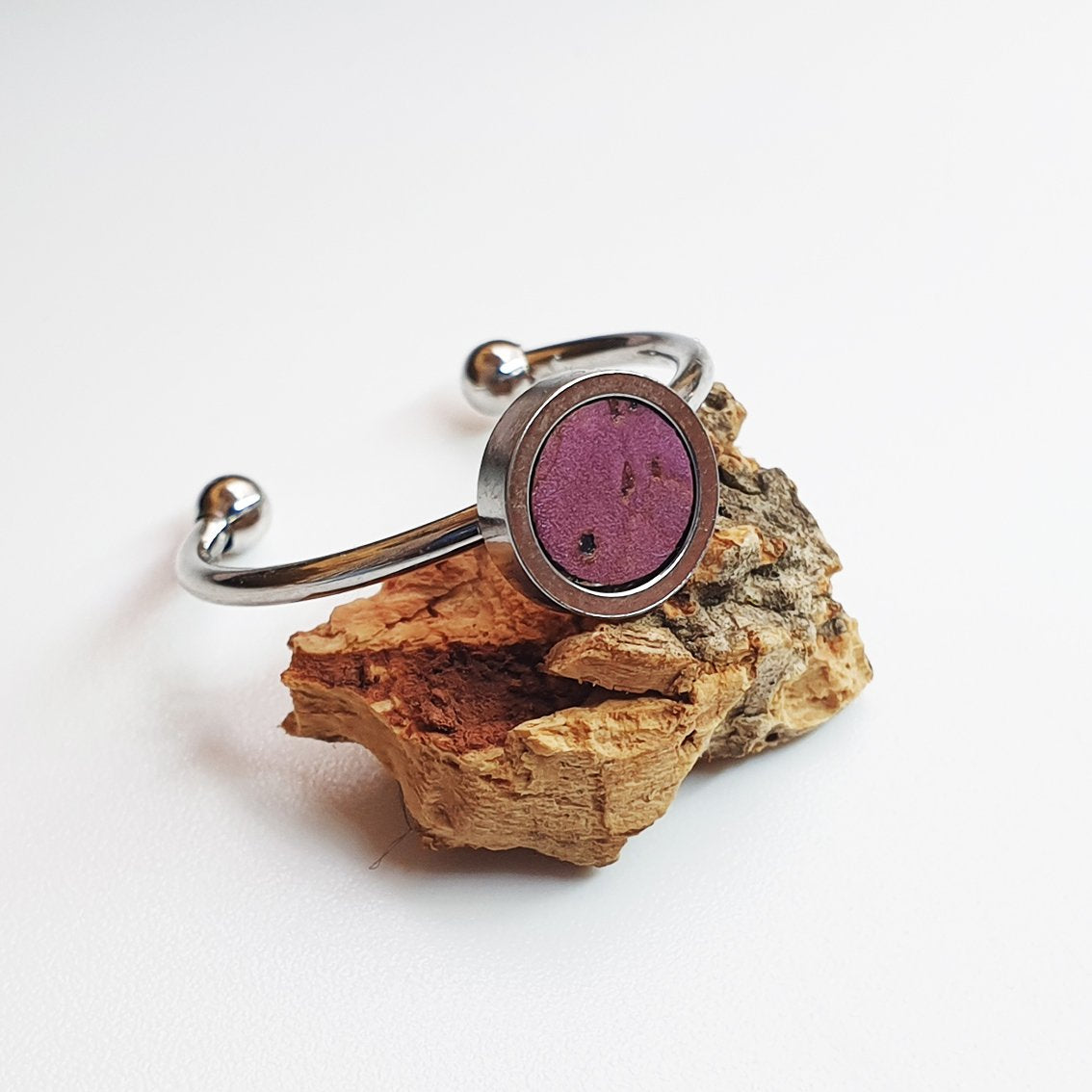 Fabrikk 1 Planet Stacking Ring Set | Small-Medium-Large | Purple Music | Vegan Leather by FABRIKK - Bare Fashion