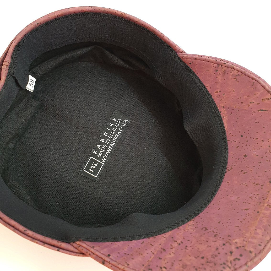 Fabrikk Cork 'Love Train' Hat |  Purple Music | Vegan Leather by FABRIKK - Bare Fashion