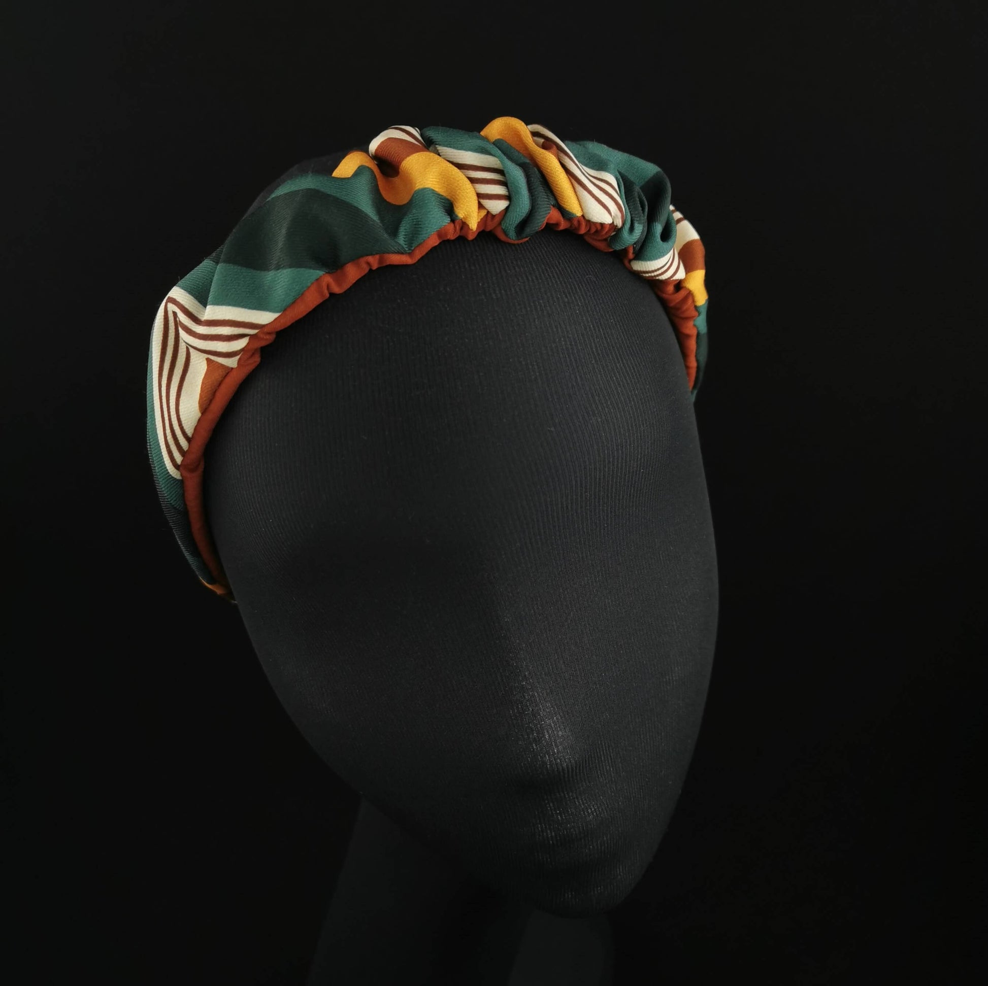 Elastic Headband in Viscose and Jersey by JCN Fascinators - Bare Fashion