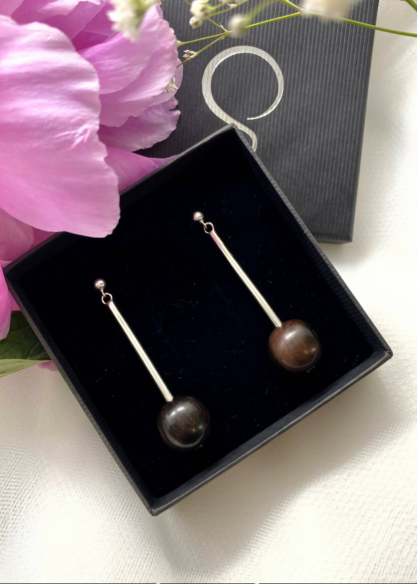 Lana Bead and Tube Earrings by Silverwood® jewellery - Bare Fashion