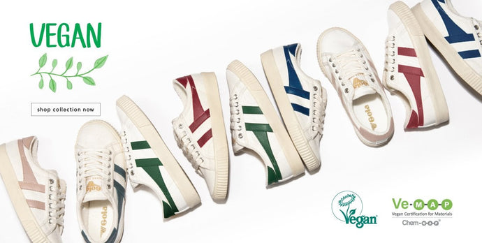 Gola has just launched a new collection of vegan trainers certified by The Vegan Society
