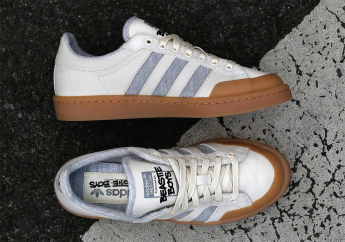 Adidas has collaborated with the Beastie Boys to release vegan sneakers