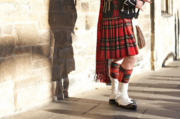 vegan tartan kilt