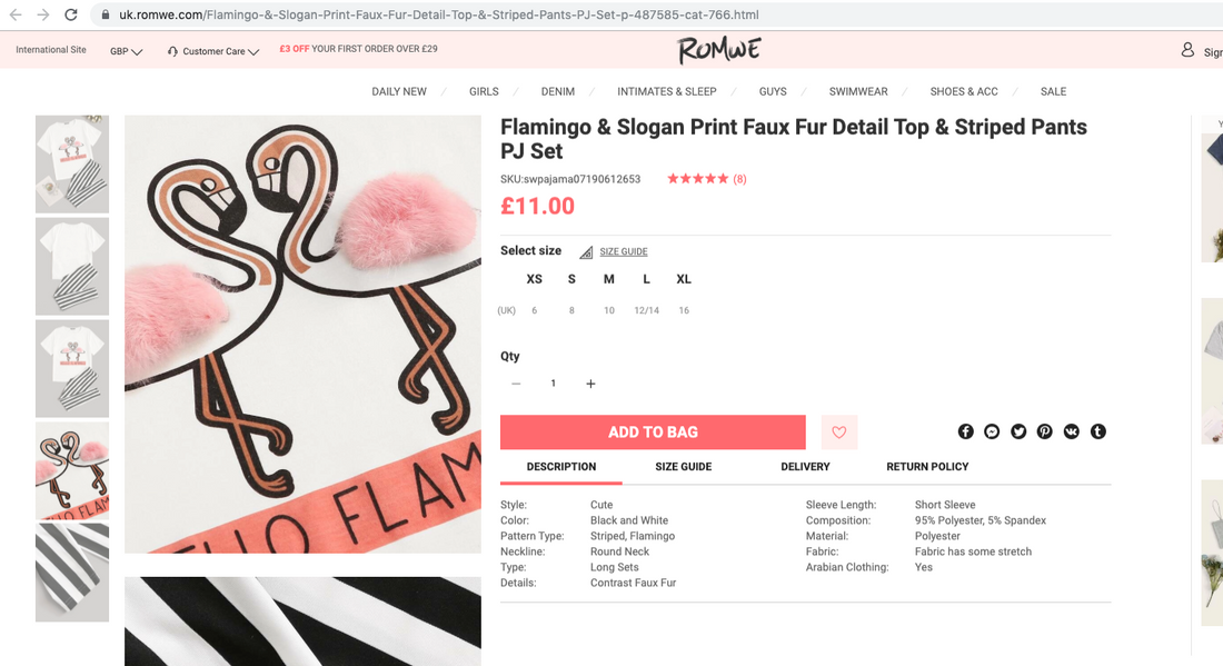Romwe Faux Faux Fur