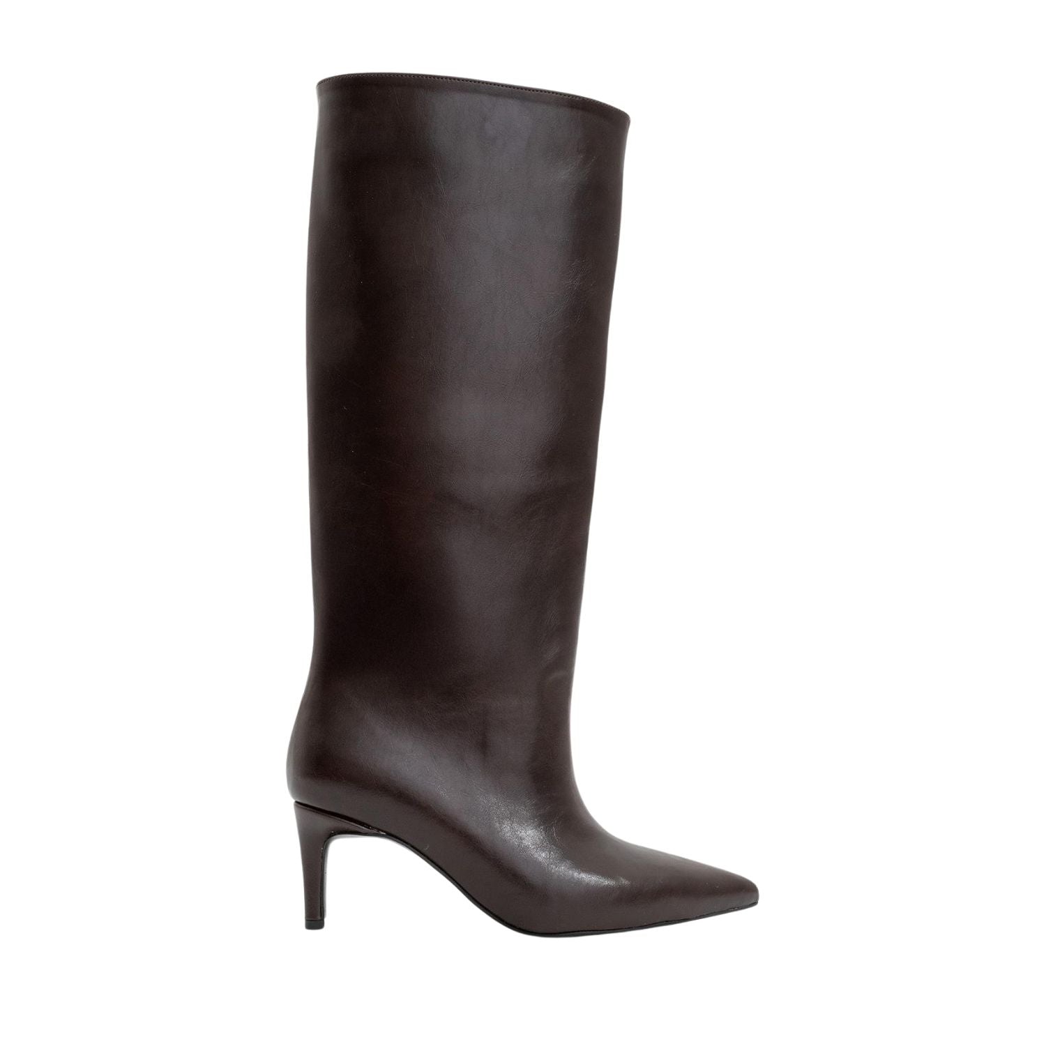 Cassandra Brown Cilt High‑Heel Boot (Women) by Prologue Shoes - Bare Fashion