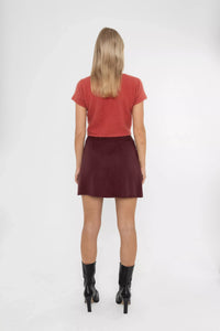 Noor Skirt in Pecan by Deidei - Bare Fashion