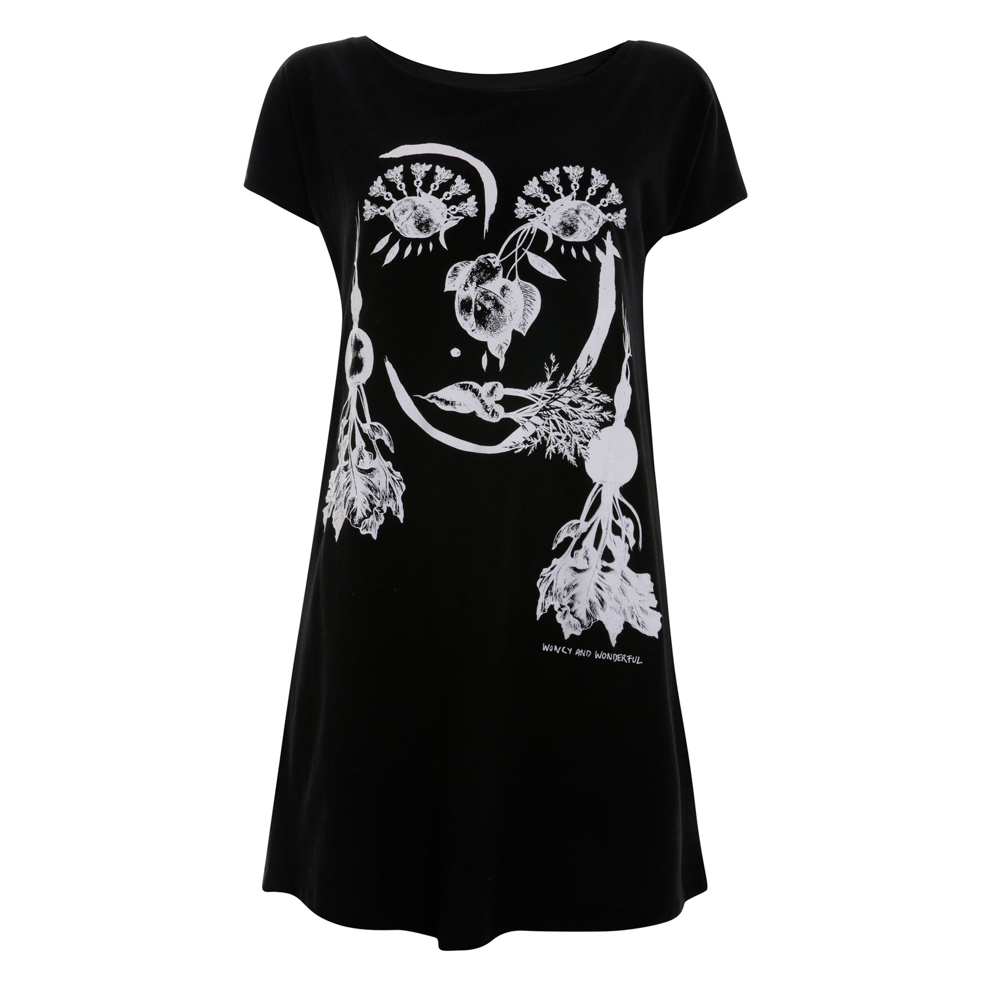 Wonky T Shirt Dress SAMPLE by Gungho London - Bare Fashion