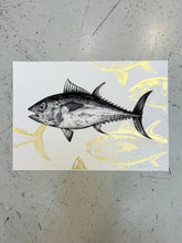 Load image into Gallery viewer, BLUEFIN TUNA - ORIGINAL DRAWING by Gungho London - Bare Fashion
