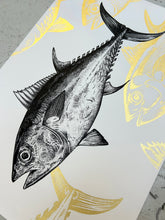 Load image into Gallery viewer, BLUEFIN TUNA - ORIGINAL DRAWING by Gungho London - Bare Fashion
