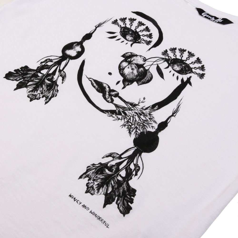 Wonky T Shirt SAMPLE by Gungho London - Bare Fashion