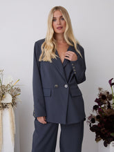 Load image into Gallery viewer, Ella Slate Premium Blazer by Fika - Bare Fashion
