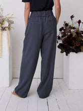 Load image into Gallery viewer, Lucia Premium Slate Wide Leg Comfort Trouser by Fika - Bare Fashion
