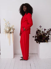 Load image into Gallery viewer, Haley Premium Red Blazer by Fika - Bare Fashion
