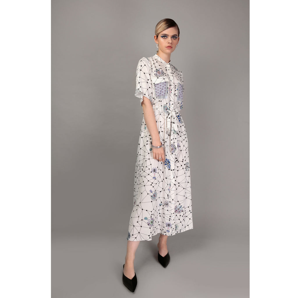 Mechan Shirt Dress by Tramp In Disguise - Bare Fashion