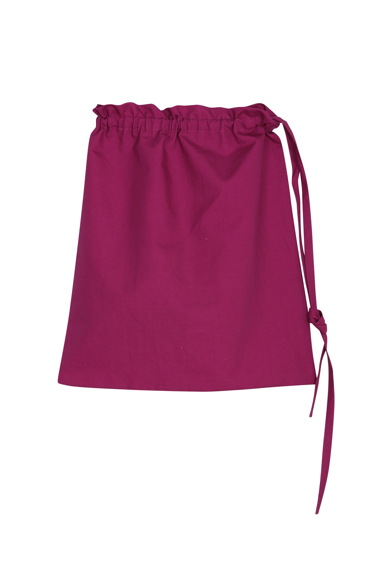 Magenta Robe in Organic Cotton / Hemp - SAMPLE by Gungho London - Bare Fashion