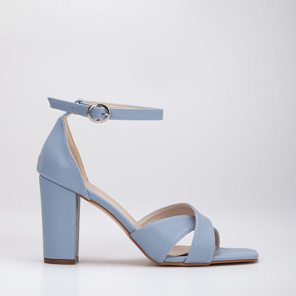 Amelia - Baby Blue Heels by Prologue Shoes - Bare Fashion