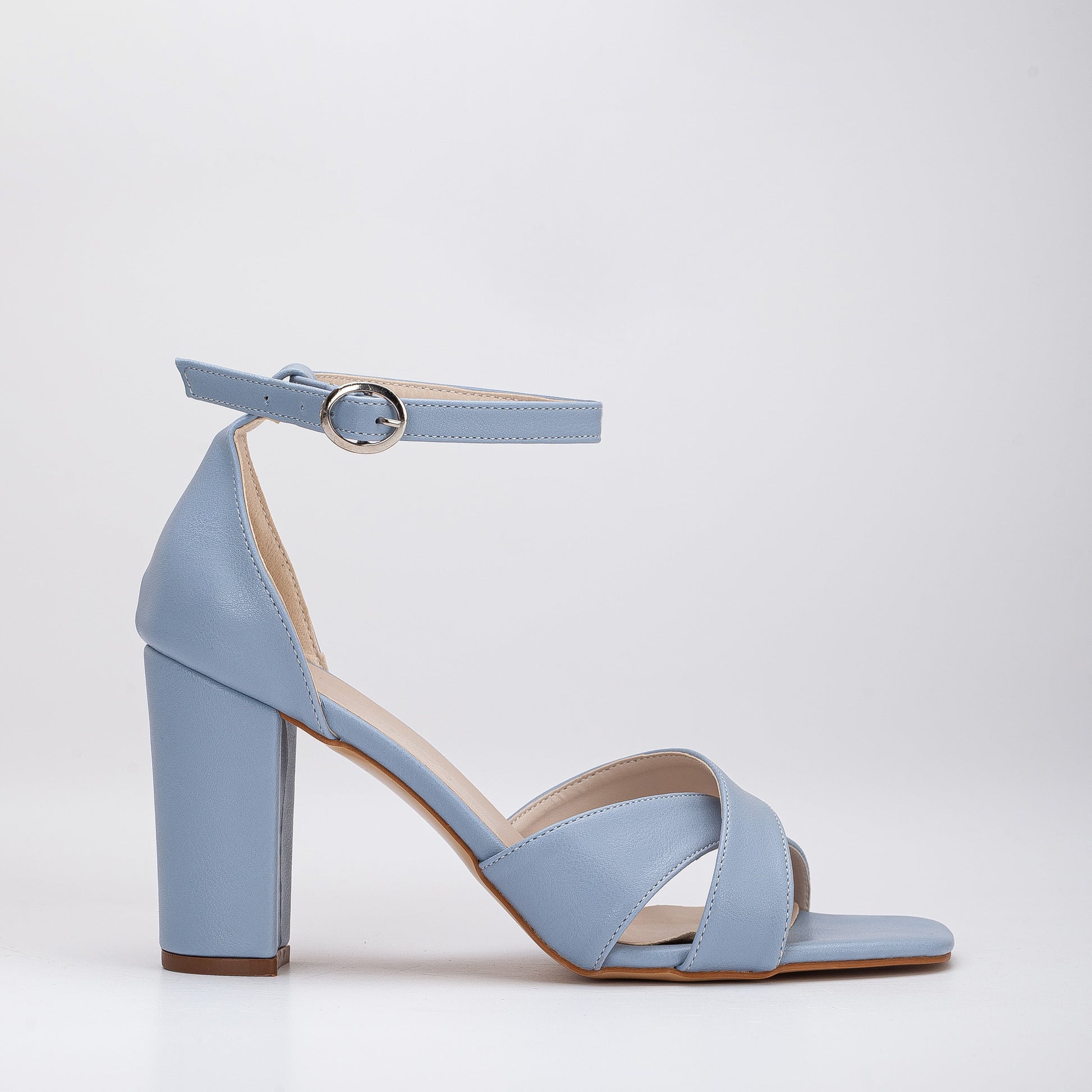 Amelia - Baby Blue Heels by Prologue Shoes - Bare Fashion