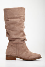 Load image into Gallery viewer, Maribel - Dark Beige Suede Slouchy Boots by Prologue Shoes - Bare Fashion
