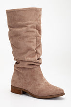 Load image into Gallery viewer, Maribel - Dark Beige Suede Slouchy Boots by Prologue Shoes - Bare Fashion
