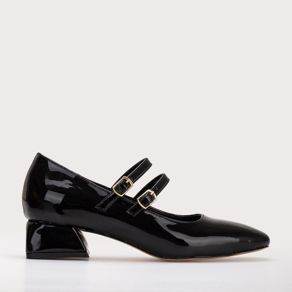 Lizbeth - Black Mary Jane Shoes by Prologue Shoes - Bare Fashion