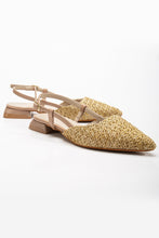 Load image into Gallery viewer, Riley - Beige Woven Slingback Flats by Prologue Shoes - Bare Fashion
