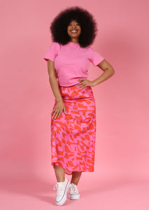 Pink Relaxed T-Shirt by Fika - Bare Fashion
