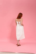 Load image into Gallery viewer, Dane White Broderie Midi Dress by Fika - Bare Fashion
