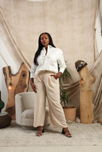 Load image into Gallery viewer, Neutral Wide Leg Trouser by Fika - Bare Fashion
