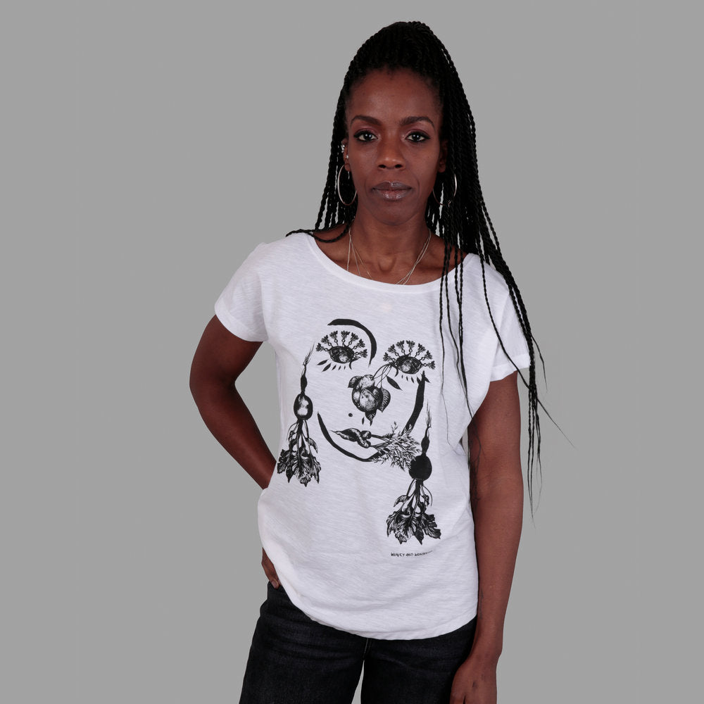 Wonky T Shirt SAMPLE by Gungho London - Bare Fashion