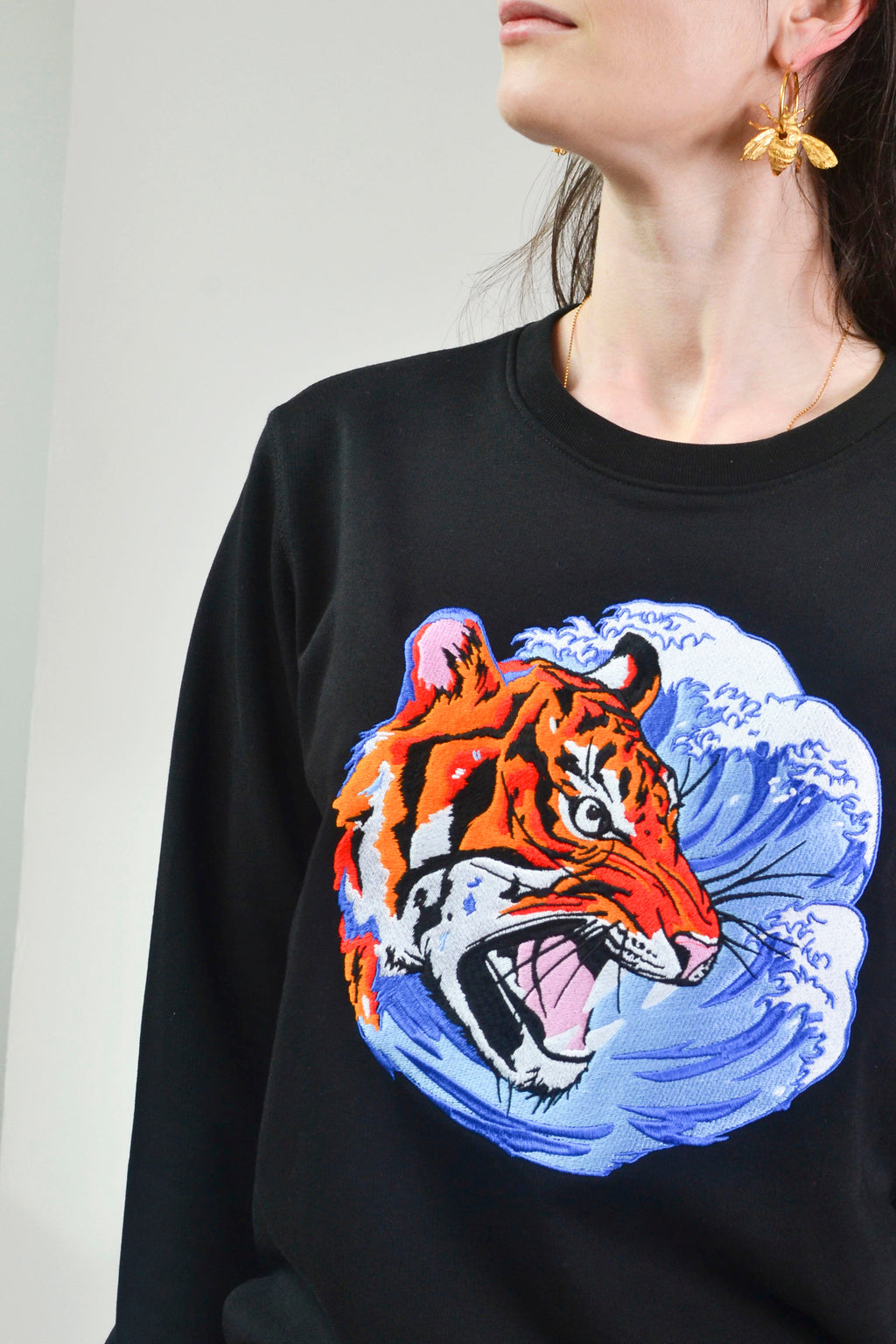 Tiger Sweatshirt SAMPLE by Gungho London - Bare Fashion