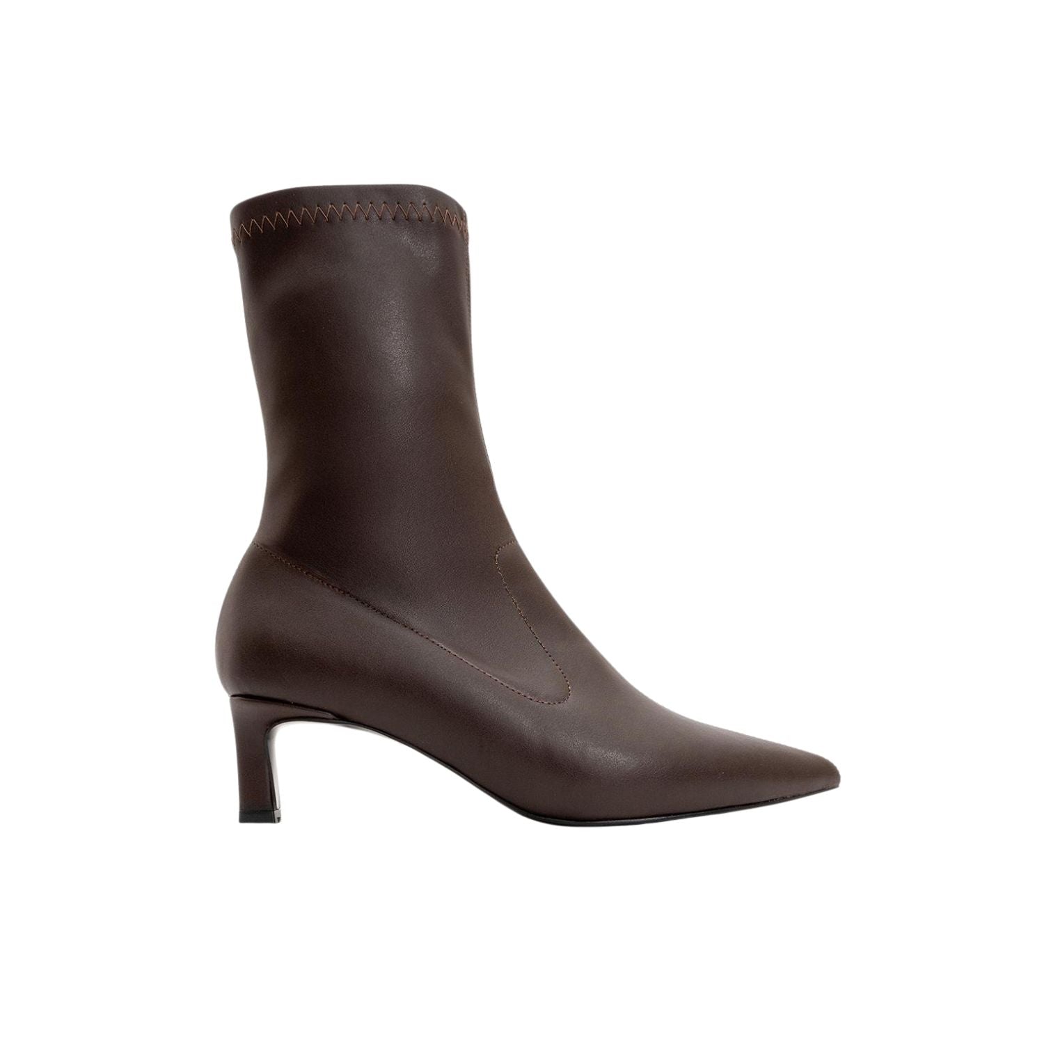 Lewin Brown Cilt Pointed Toe Stiletto Boot (Women) by Prologue Shoes - Bare Fashion