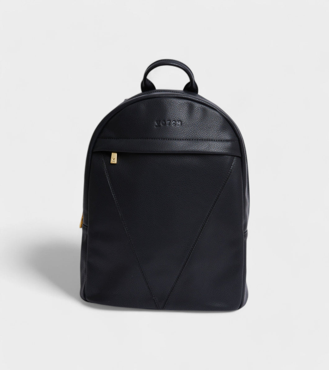 Laurie Backpack in Black with FREE Raya Keyring by Votch - Bare Fashion