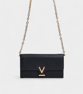 Luella Chain Purse in Black with FREE Raya Keyring by Votch - Bare Fashion