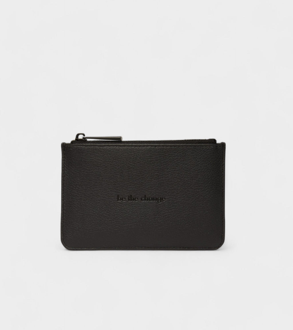 AppleSkin All Black Card Holder | Classic Essentials by Votch - Bare Fashion