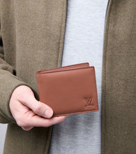 Load image into Gallery viewer, Reuben Vegan Bio-Based Bamboo Coin Wallet in Brown by Votch - Bare Fashion
