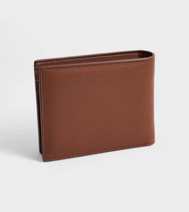 Reuben Vegan Bio-Based Bamboo Coin Wallet in Brown by Votch - Bare Fashion