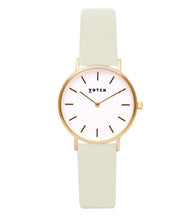 Load image into Gallery viewer, Gold &amp; Linen Watch | Petite by Votch - Bare Fashion
