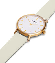 Load image into Gallery viewer, Gold &amp; Linen Watch | Petite by Votch - Bare Fashion
