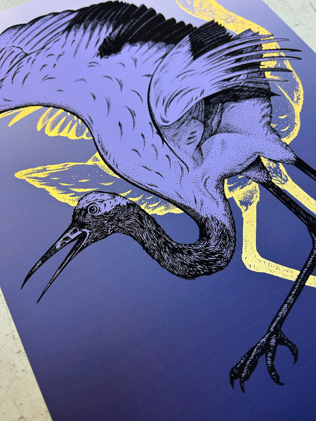 WHOOPING CRANE - LILAC by Gungho London - Bare Fashion