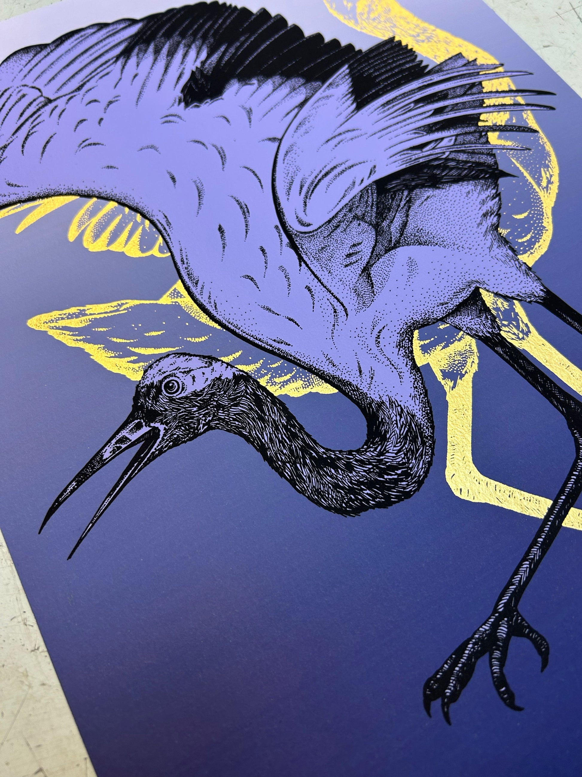 WHOOPING CRANE - LILAC by Gungho London - Bare Fashion