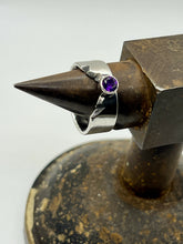 Load image into Gallery viewer, Amethyst &amp; Silver ring by By Glorya - Bare Fashion
