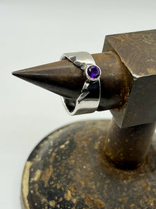 Amethyst & Silver ring by By Glorya - Bare Fashion