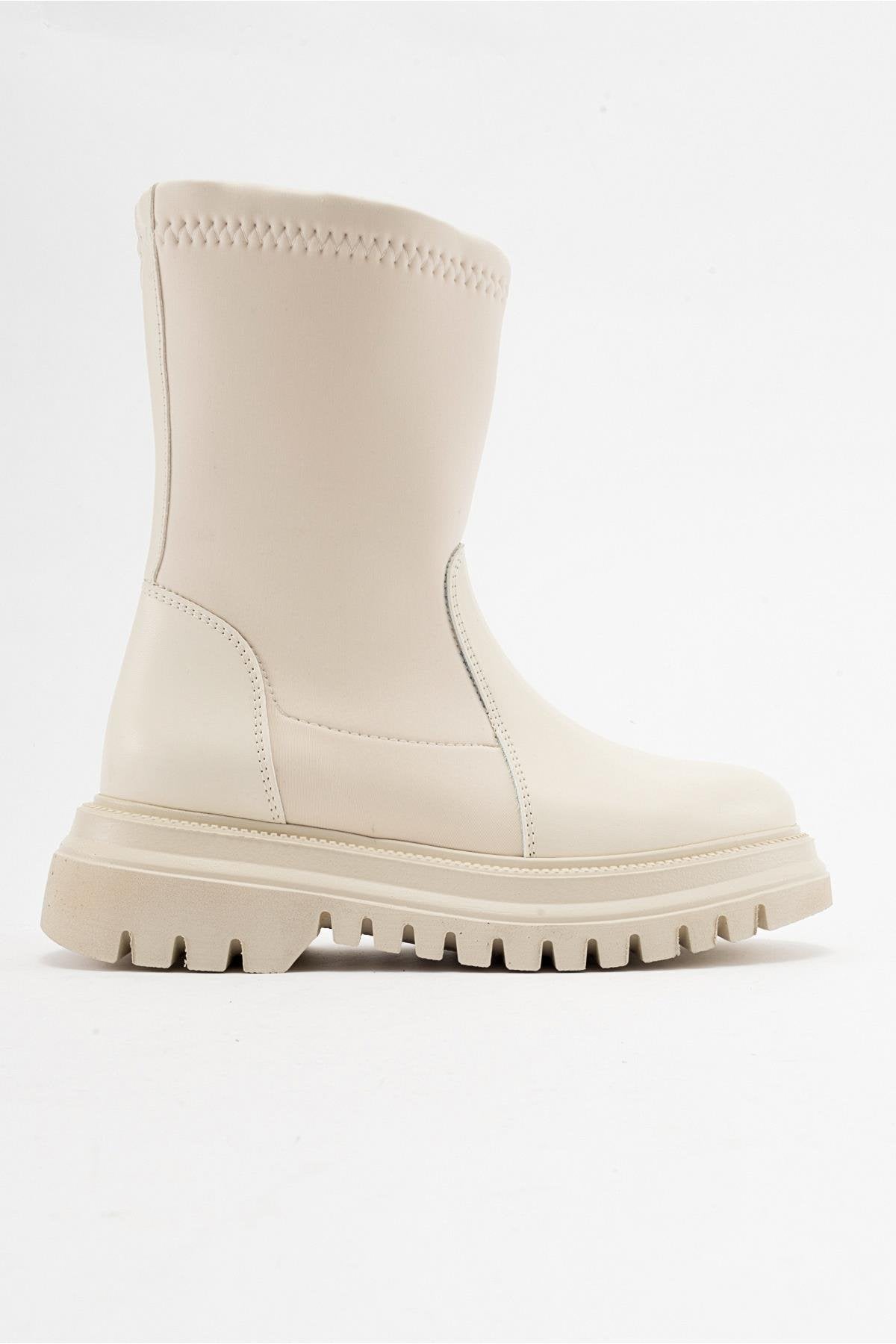 Alias Beige Scuba Boot (Women) by Prologue Shoes - Bare Fashion