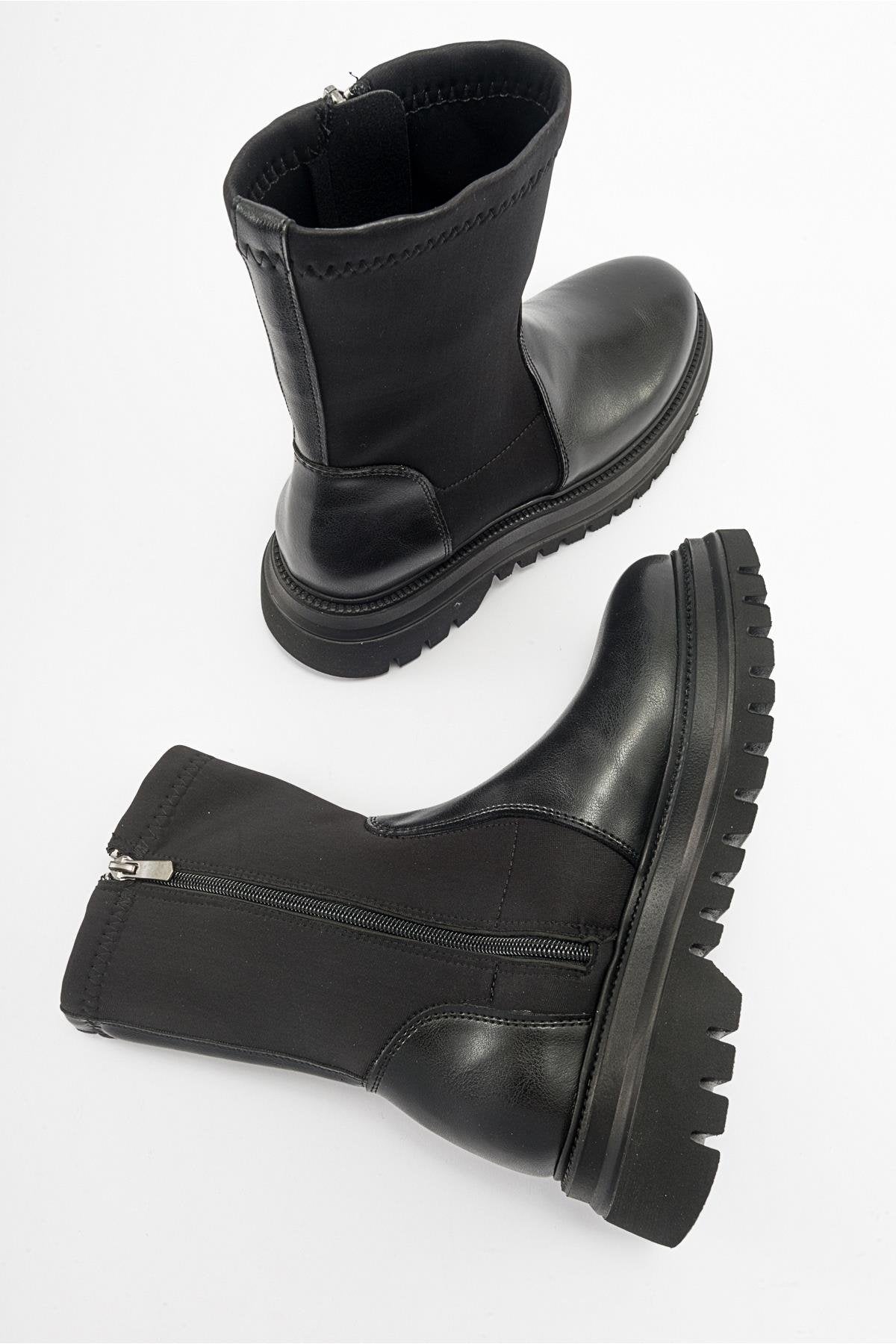 Alias Black Scuba Boot (Women) by Prologue Shoes - Bare Fashion